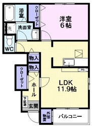 フォレストヴィラの物件間取画像